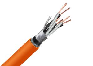 China Stranded Copper Conductor PE Insulated Al Foil Plastic Screen Shielded Instrument Cable wholesale