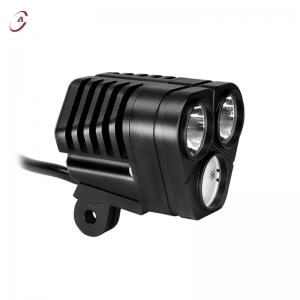 China Rechargeable Front Electric Bicycle Light Flood Beam Waterproof OEM ODM wholesale