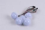 Outdoor Amusement LED Lamp 33mm 5050RGB 1W DC12V Decorative Cabochon Fairground