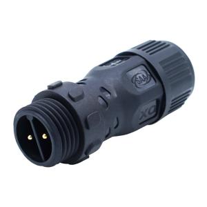 China Nylon Screw Waterproof Female Plug , Outdoor Lighting Wiring Connections M20 wholesale
