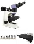 Large Stage Upright Metallurgical Microscope , Inverted Metallurgical Microscope