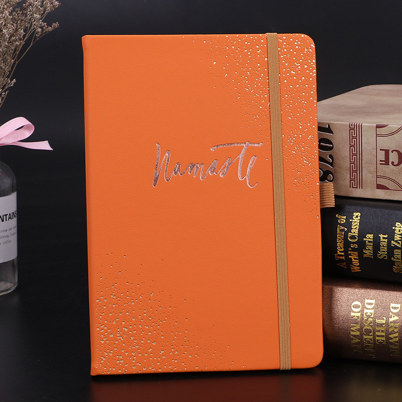 Eco friendly Hardcover Round Spine Notebook Printing Greenstuf Paper 80-300gsm Offset Print