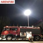 Fire Tender Mounted 6m pneumatic telescopic mast 4x180W LED Lights-pneumatic