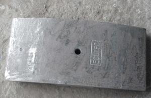 China High Cr Cast Iron Ball Mill Lining Casting For Coal Mill,mine mill,cement mill wholesale