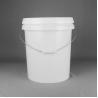 Buy cheap 20L Food Grade Plastic Water Bucket 5 Gallon With Lids And Handle from wholesalers