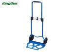 Castor Wheel Lightweight Folding Hand Truck Customized Color For Warehouse ,