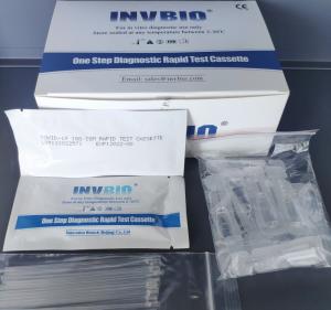 China CE FSC FDA IgG IgM Colloidal Gold Rapid Test Kit For Antibody COVID19 wholesale