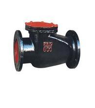 China Ductile Iron Flange End Swing Check Valve , Brass Metal Seat wafer check valve wholesale