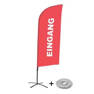 China 5m Sign Banners Custom Prints Outdoor Beach Feather Flags Mini Teardrop Poles Ground Spike wholesale
