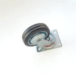 PU Polyurethane 50mm 200 Kg Castor Wheels Black White