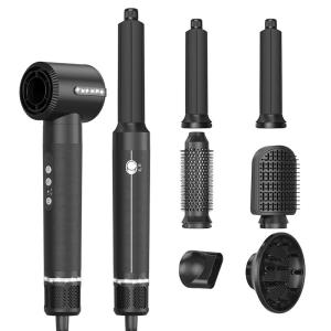 China 7 in 1 BLDC Motor Professional Hair Dryer With Strong Wind And 3 Heat Settings wholesale
