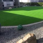 25mm Residential Fake Grass For Patio Interior Exterior Home Ornaments