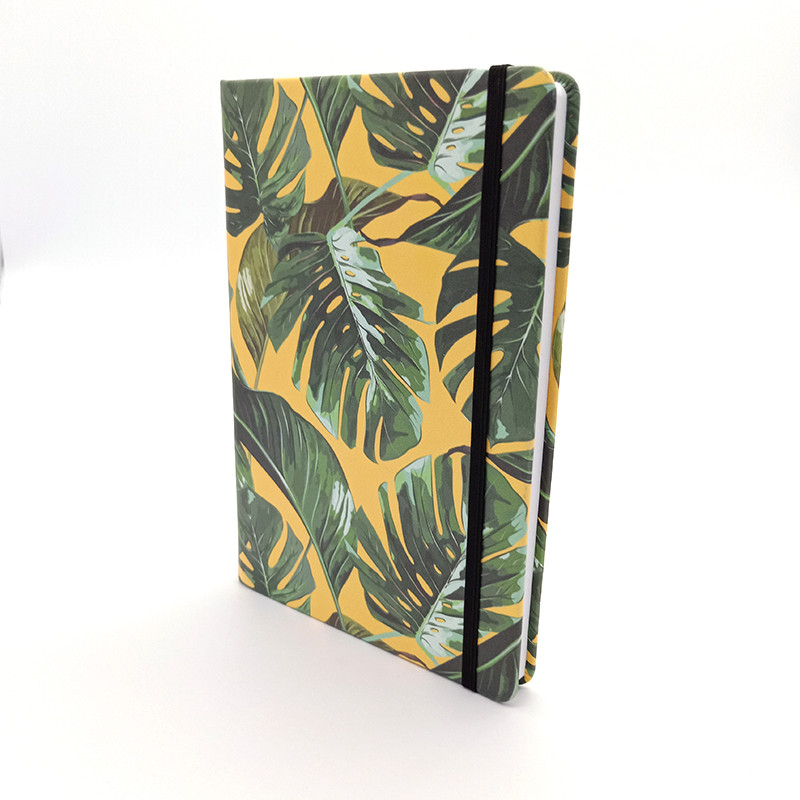 Cute Printing Custom Personal Planner PU Leather Material Size 142 * 208 MM