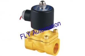 China 20mm Orifice Unid 2 Way Brass Water Solenoid Valves Replacement 2W200-20 wholesale