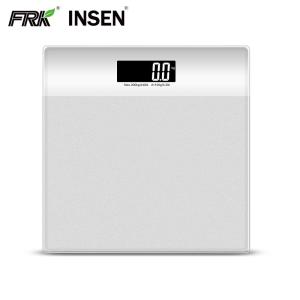 China Automatic On / Off LCD Display Digital Glass Top Bathroom Scale wholesale