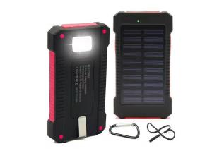 China Smartphone Solar Powered Portable Charger 138*77*18mm With Overcharge Protection wholesale