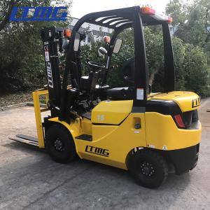 China Diesel forklift truck 1.5 ton with 3m lifting height two stage mast wholesale