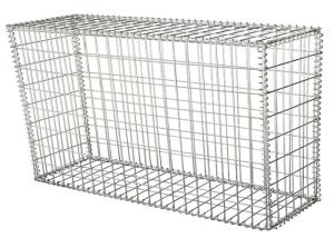 China Stone Cage Retaining Wall 60 X 80mm Gabion Wire Mesh wholesale
