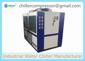 109kw 30 Ton Air Cooled Scroll type Refrigeration Water Chiller with Internal Tank and Water Pump
