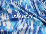 Ocean Recycled Jersey Cloth Material Customized Digital Printed