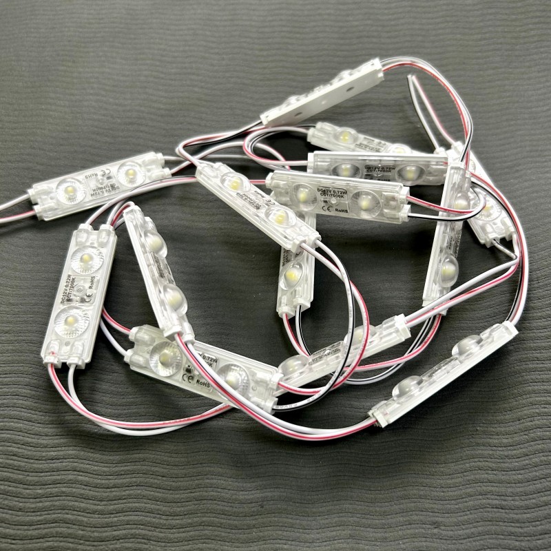 Ultra Bright Dimmable LED Module 2 LEDs 170 Degree Wide Angle For Signage Light Box