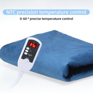 China Graphene Sheet Washable Electric Heated Blanket , 24V Self Heating Blanket wholesale