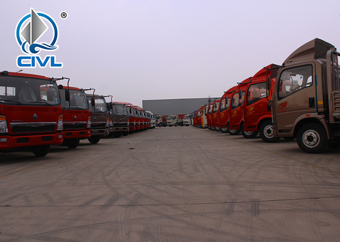 Sinotruck 5-7 Tons Light Truck Cummins Engine 129hp Mini Cargo Truck Light Lorry Truck For Sale