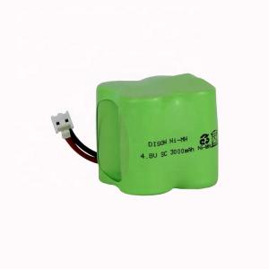 China 500 Cycles 4.8v SC 3000mah NiMh HRH23/43 Rechargeable Battery Pack for Emergency Lighting on sale