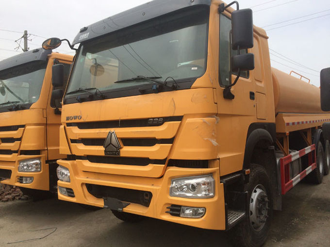 High Pressure 4000 Gallon Water Truck , LHD 6X4 Construction Water Trucks