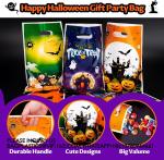 Halloween Party Favor For Kids Candy Goody Bag, Designs Plastic Trick Or Treat