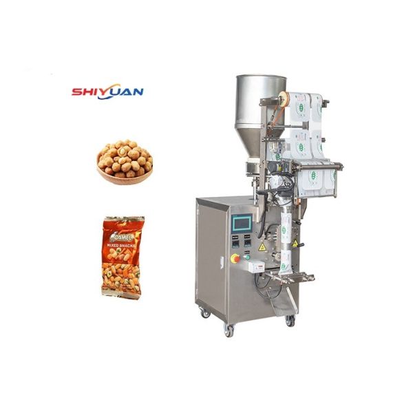Multi Function Potato Chips Packing Machine , 2KW Vertical Sachet Packing