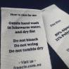 Buy cheap Sustainable OEM Polyester Screen Printing Clothing Labels from wholesalers