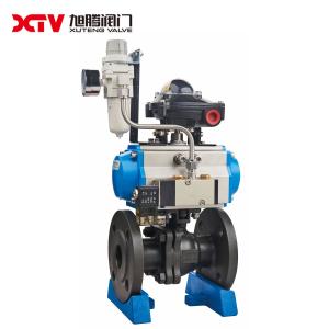 China Floating Ball Valve with Straight Through Type Channel and DIN Carbon Steel Q41F wholesale