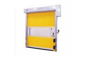 China English Man-Machine Interface Industrial High Speed Door With Shoulder Protection wholesale