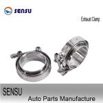 3 Inch Stainless Steel Exhaust Clamps 127mm SS304 T Bolt Exhaust Hose Clamp