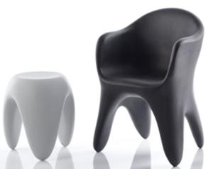 China Custom Color Stackable Lightweight Rotational Plastic Furniture wholesale