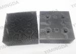 92911001 Square Foot Poly Auto Cutter Bristle , Black Bristle for Gerber GT7250