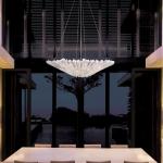 French Retro Luxury Crystal Chandelier Light Minimalist Creative Glass Dining