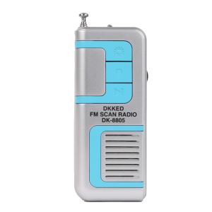 China OEM color fm speaker radio built in speaker easy to carry FM pocket radio wholesale