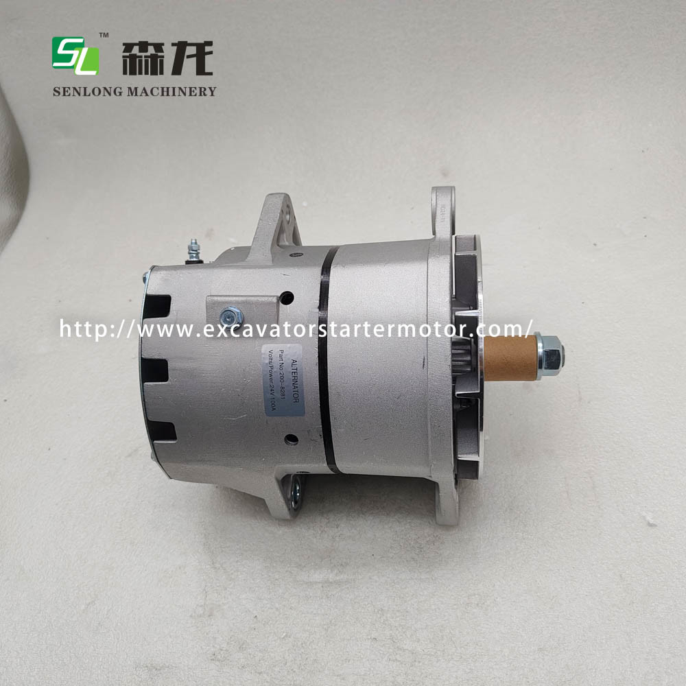 Alternator 24V 100A Carter Generator 200-8281 8094N CAL60618 0R9938 10R1746 1677812 2008281 2047449 2344906 2667226 OR9937 OR9938