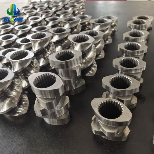 High Precision Twin Screw Elements with Wear and Corrosion Resistance for Plastic Extrusion