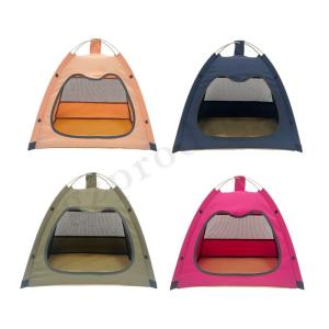 China Small Size Foldable Fabric Cat Travel House Multi Purpose Pet Tent wholesale