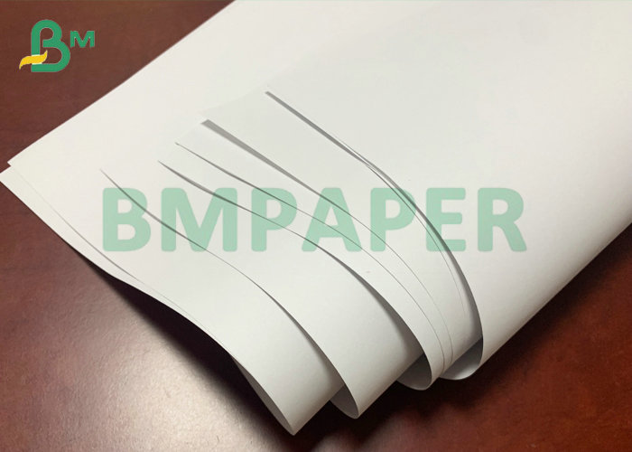 50gsm 53gsm Offset Printing White Bond Paper Novel Inner Pages 60.5cm Roll 