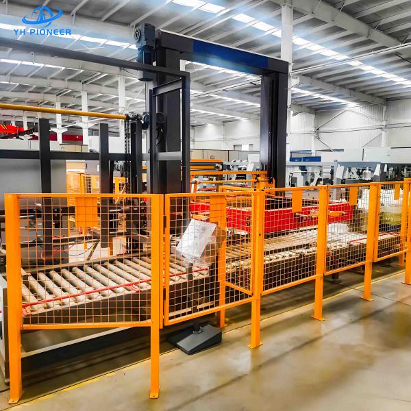 Robust Gantry Palletizing System with Customizable Pallet Sizes and 110L/min Air Consumption