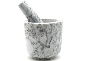 China Marble Stone Mortar And Pestle Crush Spices Garlic Herb Spice Grinder wholesale