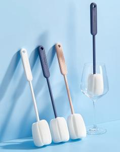 China Modern Plastic Long Handle Feeding Bottle Cleaning Brush Light Weight wholesale
