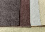 Elastic PU Leather Upholstery Fabric Eco Friendly Water Resistant