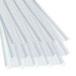 0.8-3.5mm Clear Corrugated Fiberglass Panels For Greenhouse