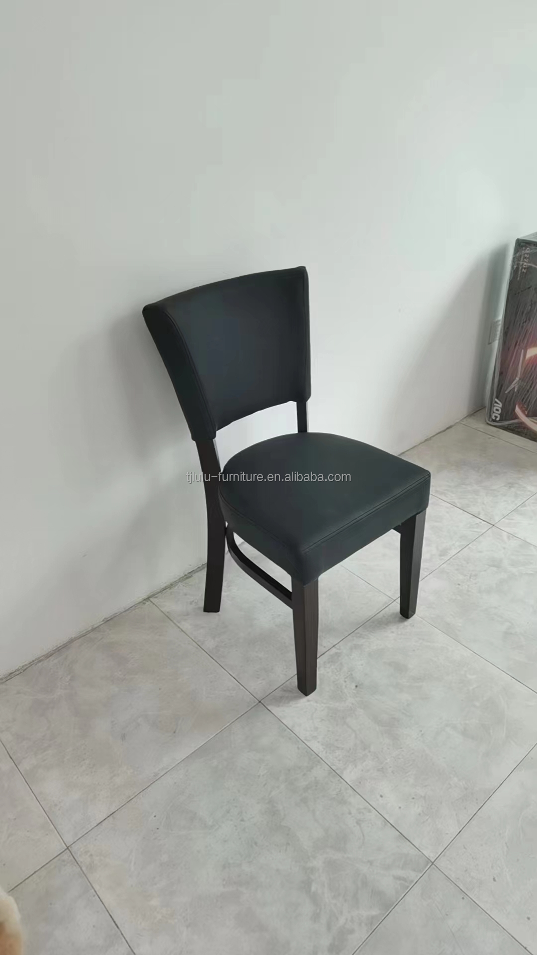 OEM Wooden Dining Chair With Wood Legs for Nordic Fabric PU Leather Banquet Hotel Restaurant Event and Adjustable Design
