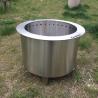 Buy cheap 45.5cm Stainless Smokeless Wood Fire Pit Double Wall from wholesalers